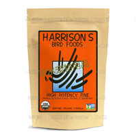 Harrison's高营养鹦鹉粮哈里森鹦鹉滋养丸小颗粒大颗粒鸟食 高营养小颗粒(橙袋)分装200克