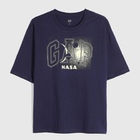 Gap x NASA系列 000835801 男士纯棉短袖T恤