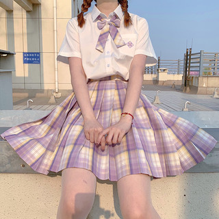 樱花家族 紫宝石学院 JK制服 西式制服 女士短袖衬衫 XS