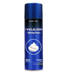 YINGJILI 英吉利 男士剃须泡沫 酷爽薄荷型 240ml