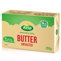 京东PLUS会员：Arla 爱氏晨曦 低盐淡味黄油 200g *8件