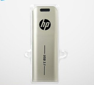 HP 惠普 X系列 X796W USB3.1 U盘 香槟金 256GB USB