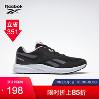 Reebok锐步 运动健身  RUNNER 4.0女子低帮跑步鞋 EH2715_黑色/灰色/白色 36