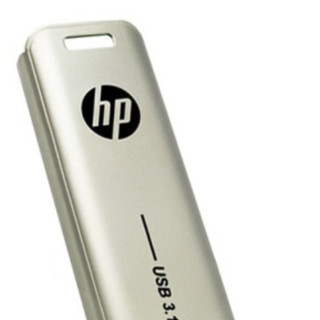 HP 惠普 X796w USB3.1 U盘 香槟金 512GB USB