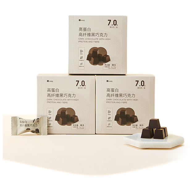 Keep 高蛋白高纤维黑巧克力 38g*2盒