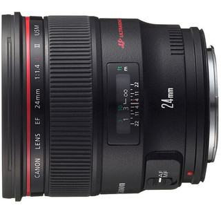 Canon 佳能 EF 24mm F1.4 II USM 广角定焦镜头 佳能EF卡口 77mm