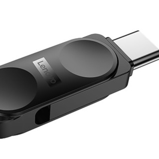 Lenovo 联想 L5C系列 L5C USB3.1 U盘 黑色 128GB USB/Type-C接口
