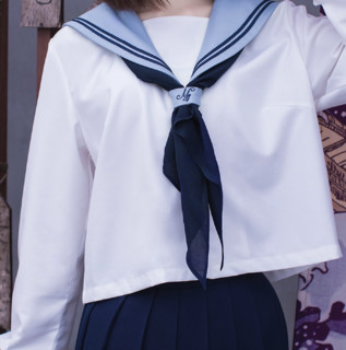 西西酱 止水高 JK制服 水手服 女士中间服上衣 XS