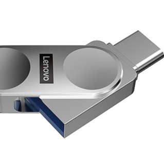 Lenovo 联想 L5C系列 L5C USB3.1 U盘 银色 64GB USB/Type-C双口