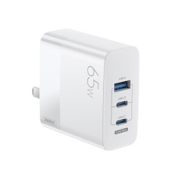 REMAX睿量 GaN氮化镓65W 三口充电器+100W快充线套装