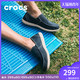  Crocs百搭帆布鞋男一脚蹬卡骆驰户外低帮鞋透气乐福休闲鞋202972　