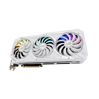 ROG 玩家国度 STRIX-RTX3070-O8G-WHITE 显卡 8GB 白色