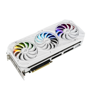 ROG 玩家国度 STRIX-RTX3070-O8G-WHITE 显卡 8GB 白色