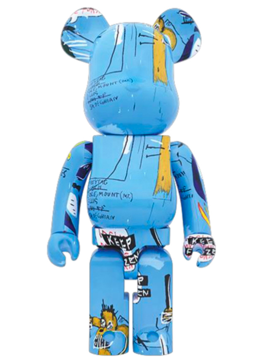 HOWstore Bearbrick 1000%积木熊Jean Michel Basquiat #4