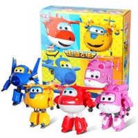 奥迪双钻（AULDEY）超级飞侠益智玩具大变形机器人4只礼盒套装 儿童玩具男女孩新年礼物 DS710291