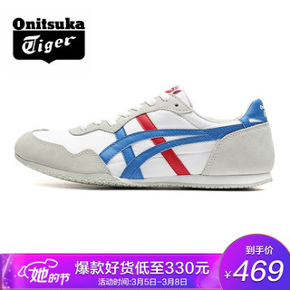 Onitsuka Tiger/鬼塚虎男鞋低帮轻便休闲鞋 1183B400 白色 41.5