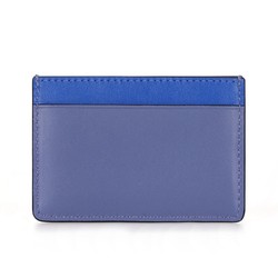 蔻驰 COACH 奢侈品 女士专柜款蓝色皮质卡包钱包2928G BUU