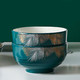 白嘉伊 色釉陶瓷碗 4.5英寸 2个装 送2双筷子