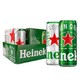 京东PLUS会员：Heineken  喜力  啤酒 纤体听装  330ml*15听 （经典12听+星银3听）