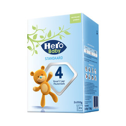 进口超市 荷兰原装进口 Hero Baby经典纸盒新版奶粉4段2岁以上700G/盒 *3件
