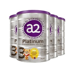 a2 艾尔 Platinum白金版婴幼儿奶粉 3段 900g*4罐