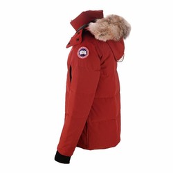 加拿大鹅 CANADA GOOSE 男士枫叶红Fusion Fit版 Wyndham 派克大衣 3808MA 809 M