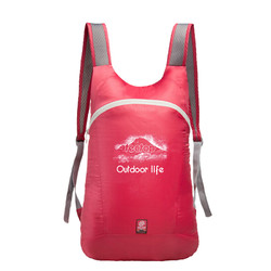 探拓 （TECTOP）户外背包皮肤包 男女便携防泼水双肩折叠包 旅行登山包 BO3001 玫红14L *9件