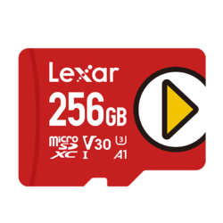 雷克沙（Lexar）任天堂switch内存卡 手机TF卡 micro sd卡 专为游戏机等大容量扩容 TF卡 256G 150M/s