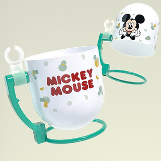 迪士尼（Disney）儿童水杯 宝宝家用创意漱口杯旋转喝水杯 280ML 米奇 *3件