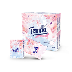 Tempo 得宝 淡雅樱花味手帕纸 7张*12包