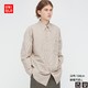 UNIQLO 优衣库 435242 男装宽松条纹衬衫