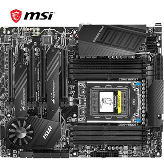 微星（MSI）TRX40 PRO 10G 主板支持CPU 锐龙3960X/3970X3990X (AMD TRX40/socket sTRX4)