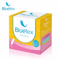  Bluetex 蓝宝丝 卫生棉条 短导管式 大流量 18支 *5件