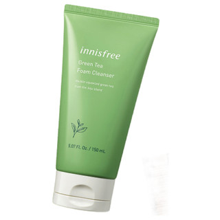 innisfree 悦诗风吟 洁面套装 (绿茶精萃保湿洁面乳150ml+火山岩泥毛孔清洁洗颜乳150ml)