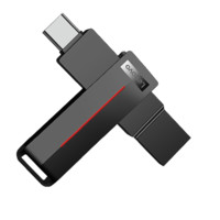 Lenovo 联想 L3C USB3.1 闪存U盘 黑色 128GB USB/Type-C双口