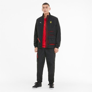 PUMA 彪马 Ferrari Race Statement Woven Jacket 男子运动外套 599796-01 黑色 L