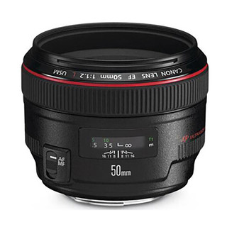 Canon 佳能 EF 50mm F1.2L USM 标准定焦镜头 佳能EF卡口 72mm