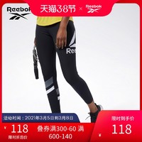 Reebok锐步官方运动健身WOR Big Delta Tight女子紧身裤DY8096