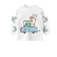 圆圆猫 C401 儿童低领秋衣 低领款