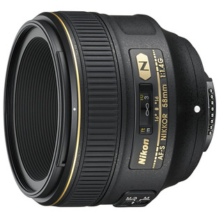 Nikon 尼康 AF-S 58mm F1.4G 标准定焦镜头 尼康F卡口 72mm