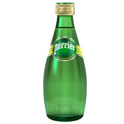 Perrier 巴黎水 含气天然矿泉水 330毫升 24瓶  *5件