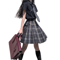 尺呎间 南枝柳绵 JK制服 女士格裙 M012 42cm XS