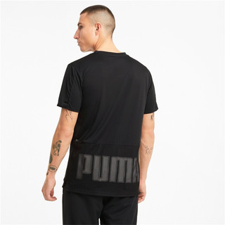 PUMA 彪马 Train Graphic SS Tee 男子运动T恤 520116-01 黑色 XS