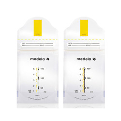 Medela 美德乐 储奶袋母乳储存保鲜袋 150毫升/只 40只 *2件