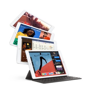 Apple 苹果 iPad 10.2英寸 平板电脑（ 2020年新款 32G WLAN+Cellular版/Retina显示屏/A12芯片MYMX2CH/A）银色