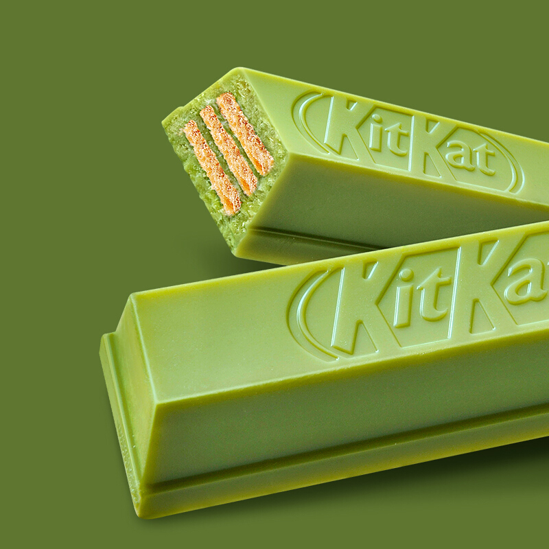 kitkat 雀巢奇巧 威化白巧克力 抹茶味 139g