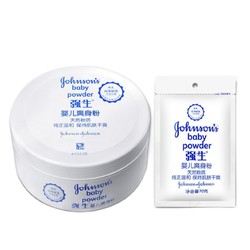 Johnson & Johnson 强生 婴儿爽身粉 140g盒装+70g袋装