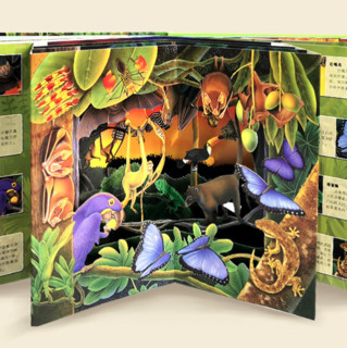《儿童科普立体书3D自然世界》（精装、套装共4册）