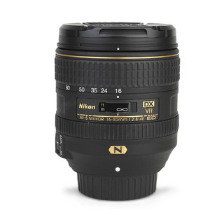 Nikon 尼康 AF-S DX 16-80mm F2.8-4E ED VR 标准变焦镜头 尼康F卡口 72mm