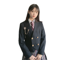 放學後的制服馆 星宇中 JK制服 西式制服 女士西服外套 黑色 S